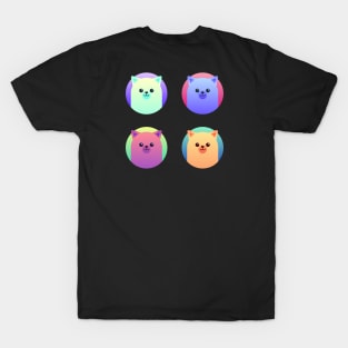 Gradient Cats T-Shirt